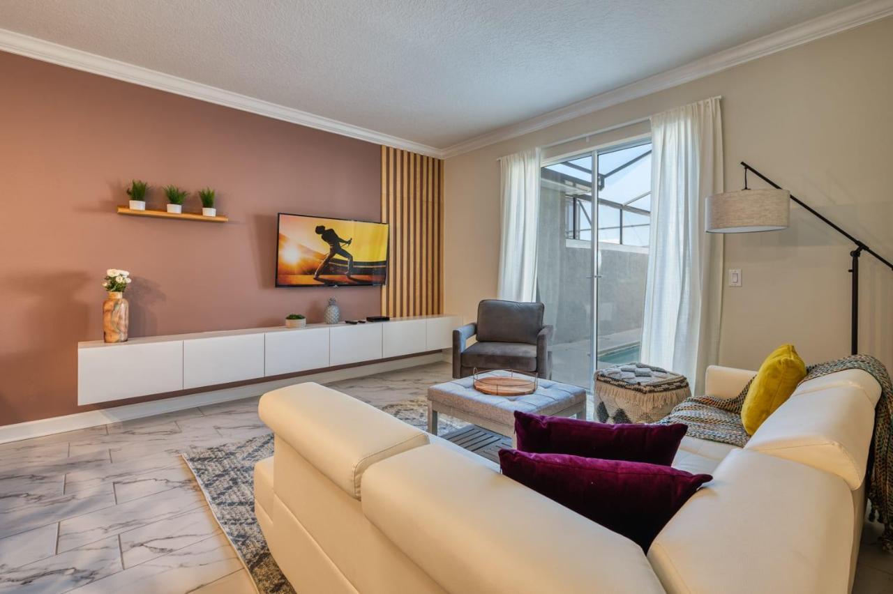 Awesome Home With Private Pool Near Disney Kissimmee Luaran gambar